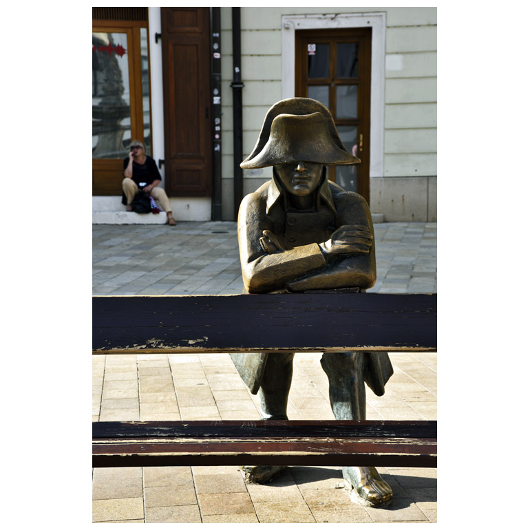 Socha Napoleonsk vojak
